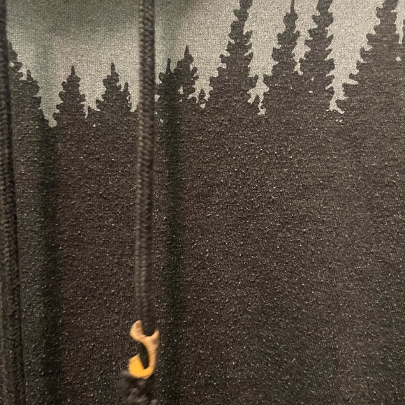 Ten Tree Womens XS Gray Cowl Neck Hoodie - Picture 2 of 5